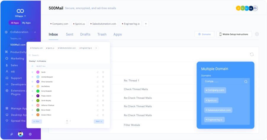 Countdown Mail leave note