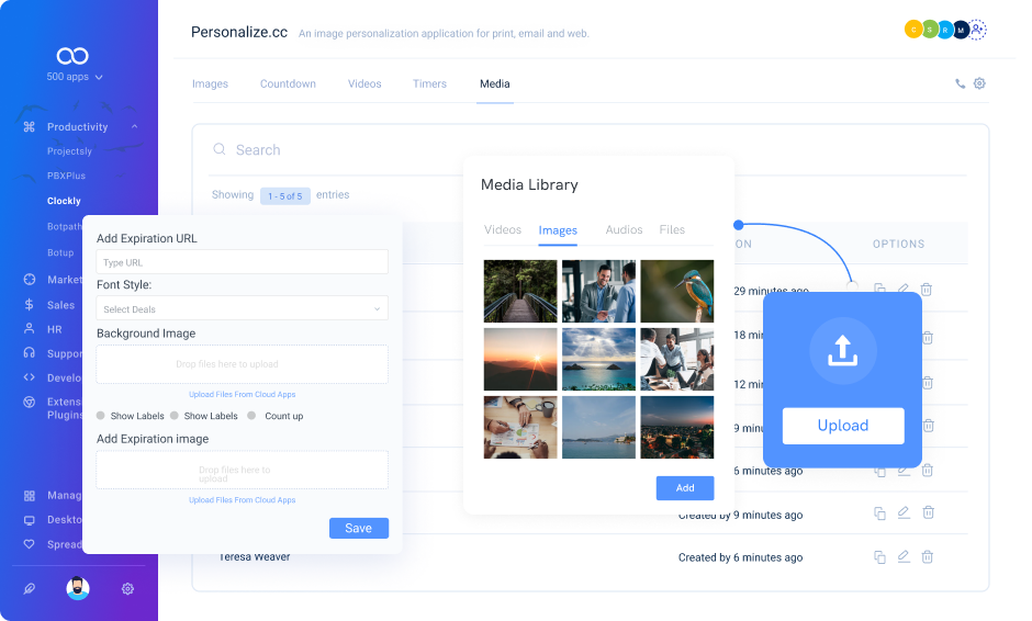 drag and drop builder leave note